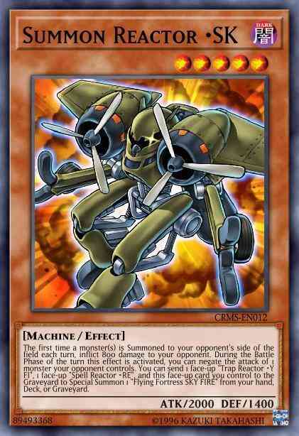 Summon Reactor SK - CRMS-EN012 - Common - Unlimited