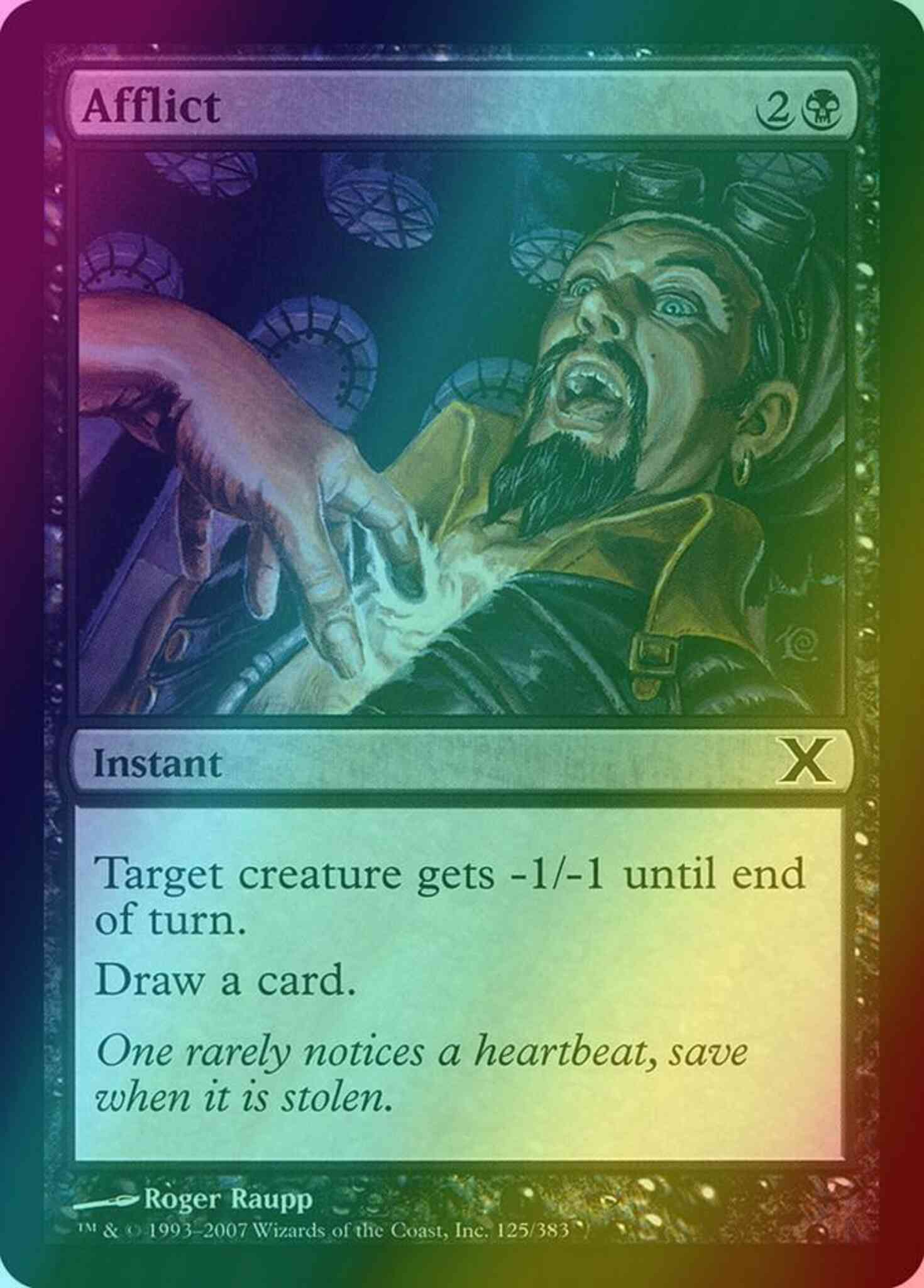 Afflict [125] [Tenth Edition] [Foil] – Face to Face Games