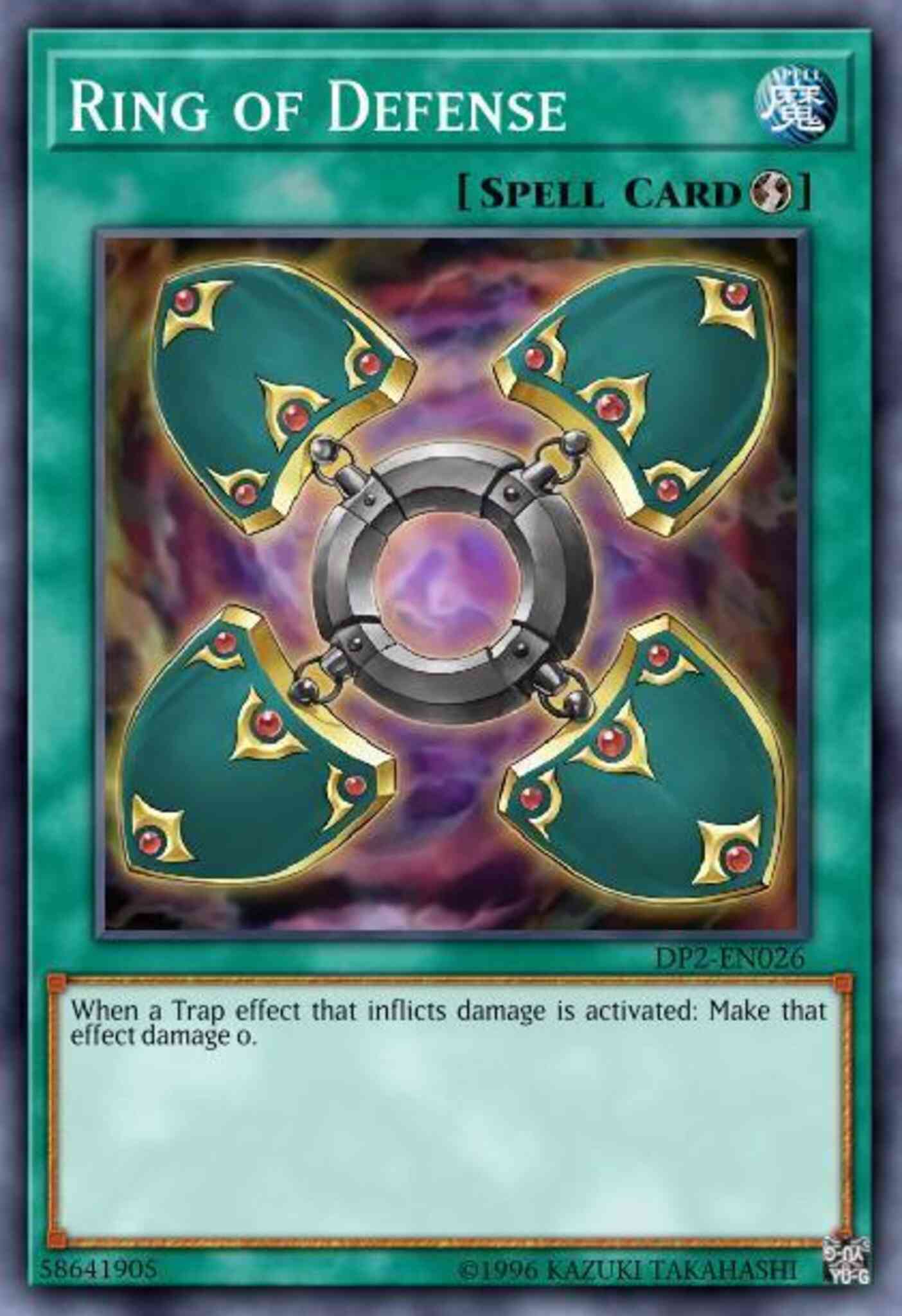 Ring of Defense - LCKC-EN033 - Ultra Rare - 1st Edition