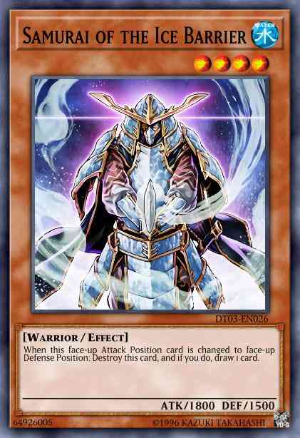 Samurai of the Ice Barrier - HA03-EN019 - Super Rare - Unlimited