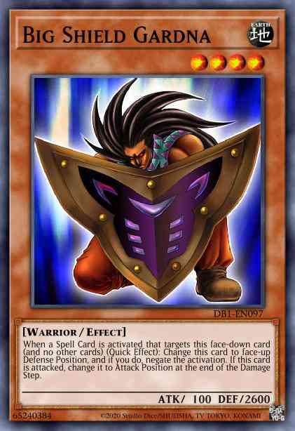 Big Shield Gardna - DB1-EN097 - Ultra Rare - Unlimited