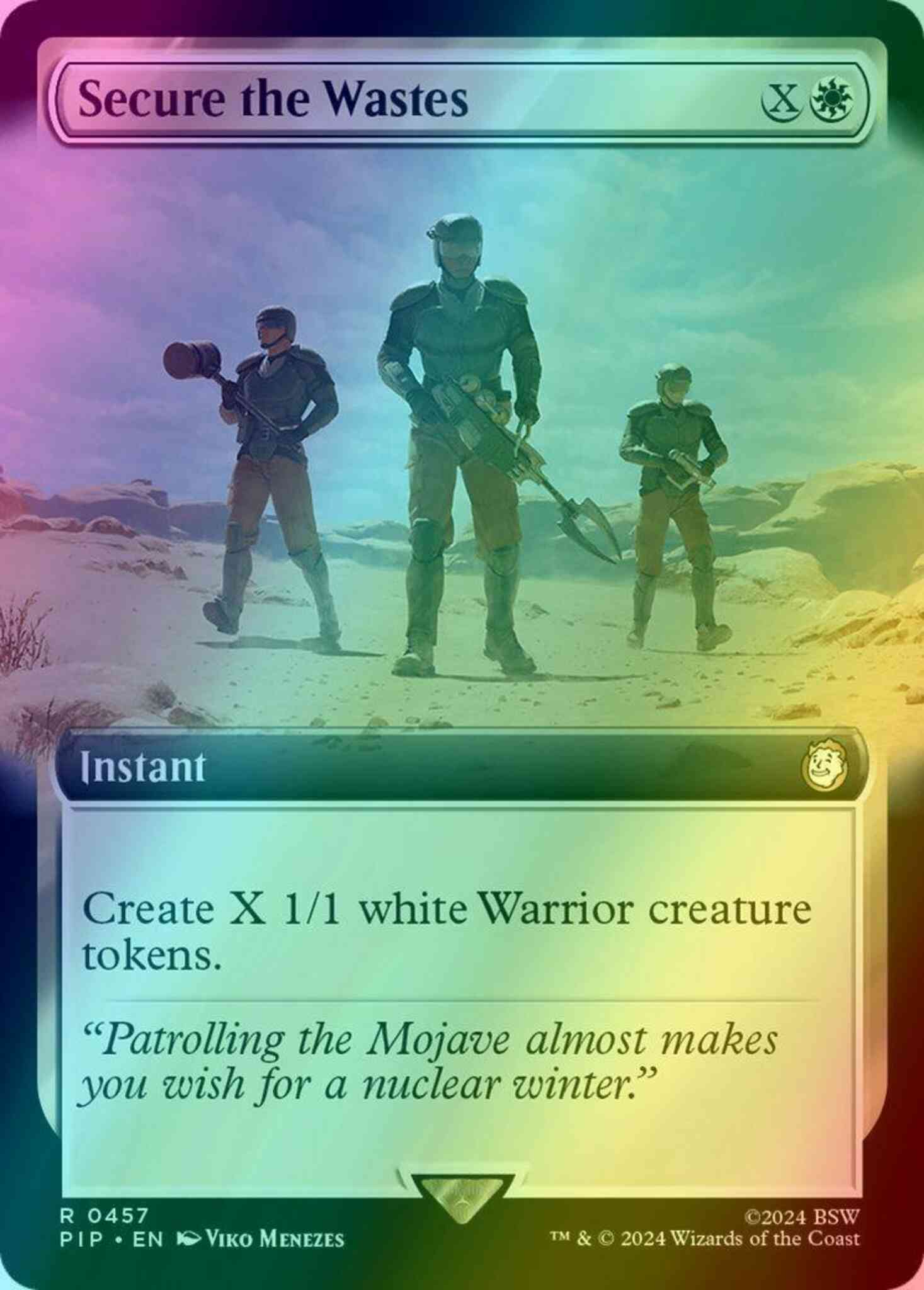 Secure the Wastes [457] [Extended Art] [Fallout] [Foil] – Face to Face Games