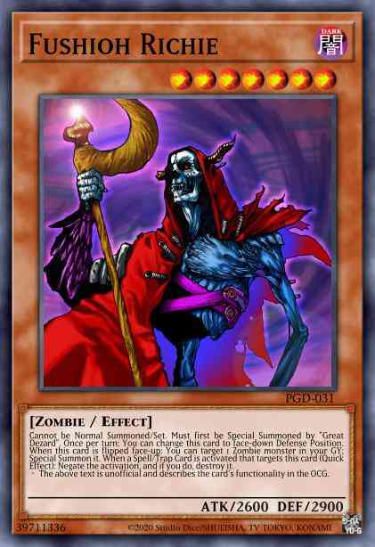 Fushioh Richie - PGD-031 - Ultra Rare - Unlimited