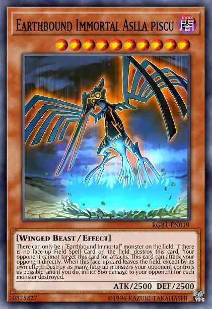 Earthbound Immortal Aslla piscu - RGBT-EN019 - Ultra Rare - 1st Edition