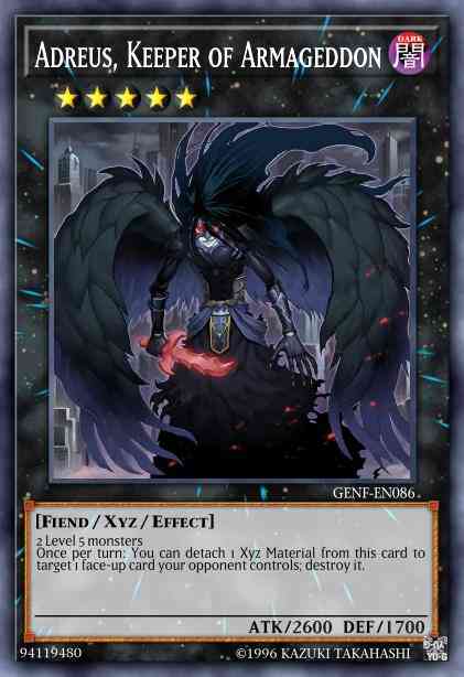 Adreus, Keeper of Armageddon - BP01-EN030 - Rare - Unlimited