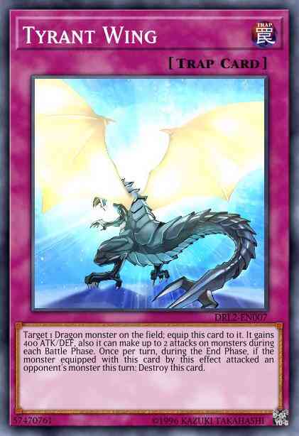 Tyrant Wing - LCKC-EN054 - Ultra Rare - 1st Edition