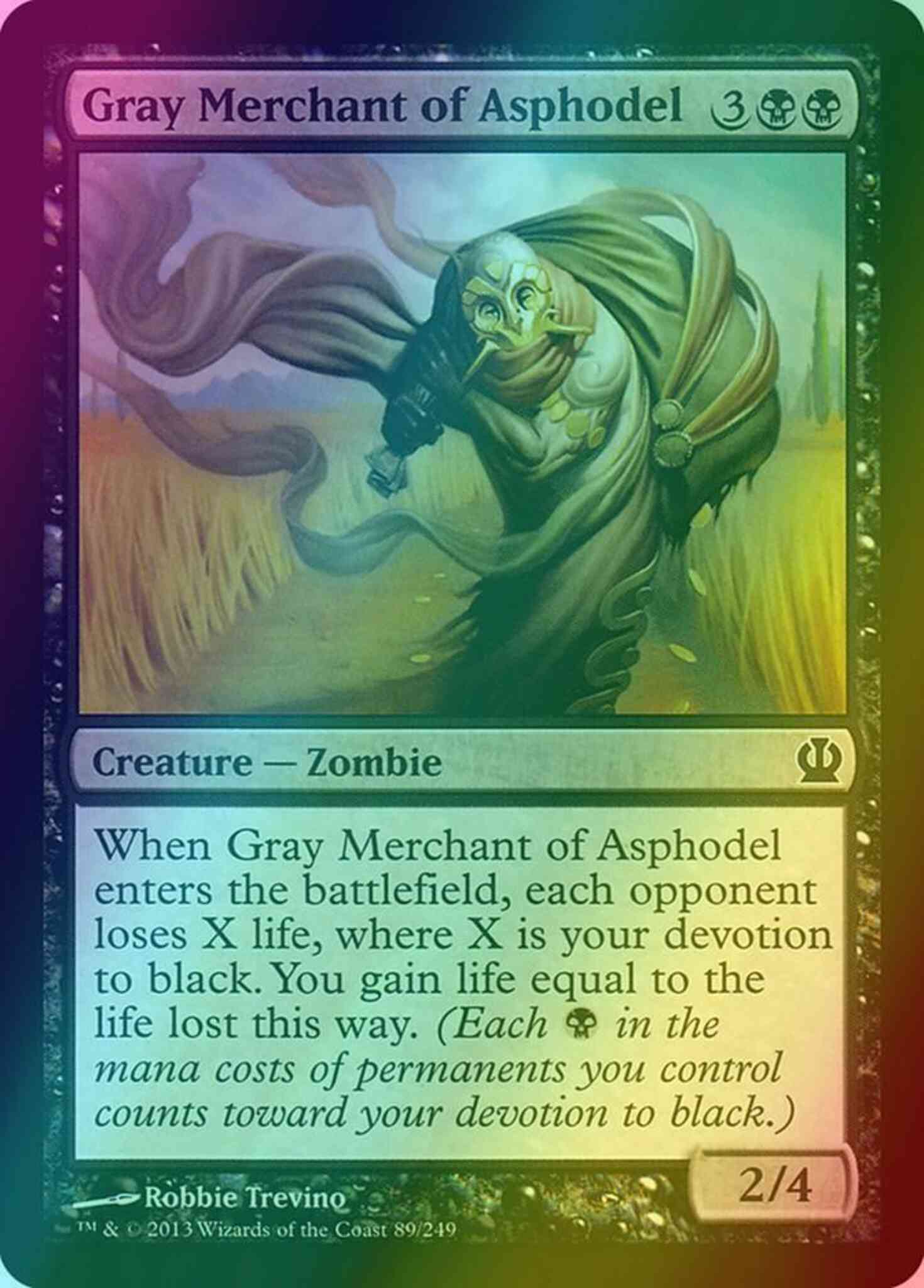 Gray Merchant of Asphodel [89] [Theros] [Foil] – Face to Face Games