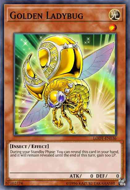 Golden Ladybug - LODT-EN036 - Rare - Unlimited