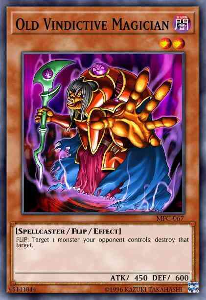 Old Vindictive Magician - YS13-EN020 - Common - 1st Edition
