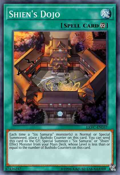Shien's Dojo - SPWA-EN049 - Super Rare - 1st Edition
