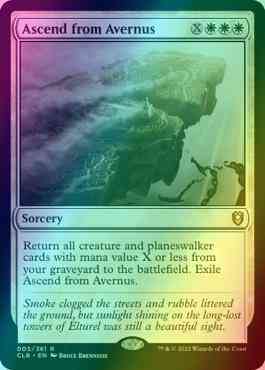 Ascend from Avernus [5] [Commander Legends: Battle for Baldur's Gate]  [Foil] – Face to Face Games