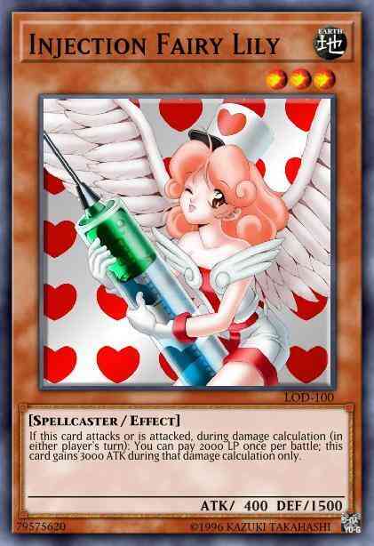Injection Fairy Lily - LOD-100 - Secret Rare - 1st Edition