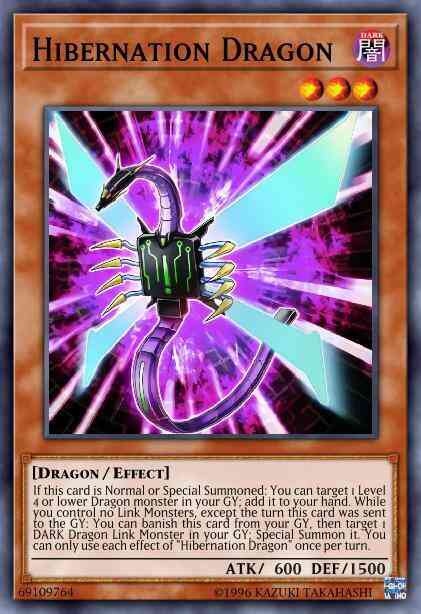 Hibernation Dragon - BLRR-EN041 - Secret Rare - 1st Edition