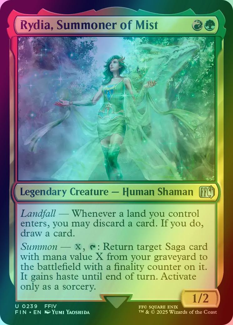 Rydia, Summoner of Mist [239] [FINAL FANTASY] [Foil] – Face to Face Games