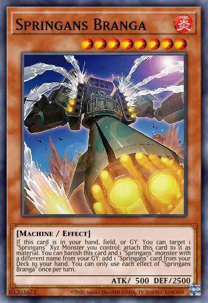 Springans Branga - BLVO-EN008 - Common - 1st Edition