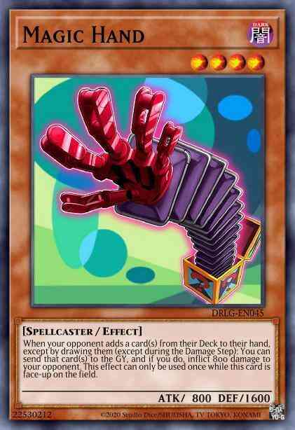 Magic Hand - DRLG-EN045 - Super Rare - 1st Edition