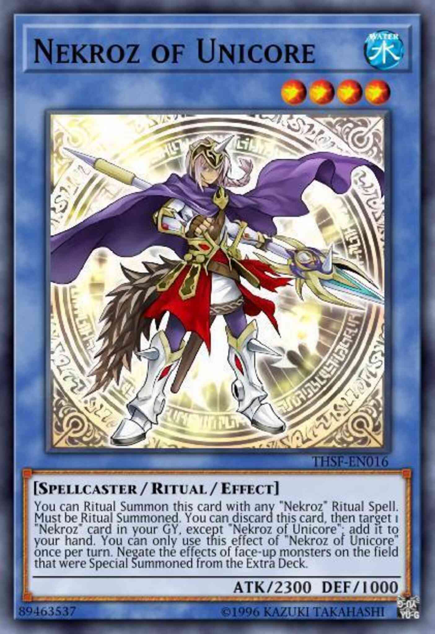 Nekroz of Unicore - DUPO-EN088 - Ultra Rare - 1st Edition