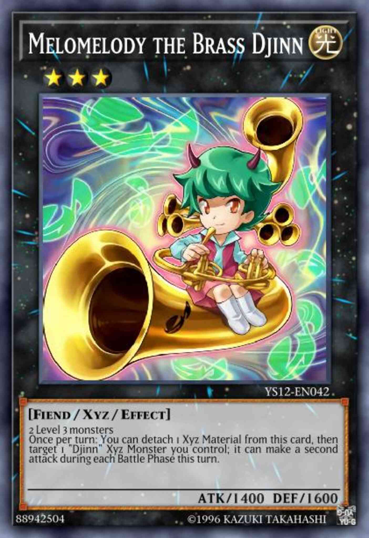 Melomelody the Brass Djinn - SP14-EN030 - Common - 1st Edition
