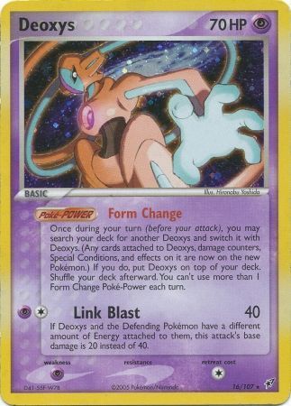 Deoxys - Holo - 16/107