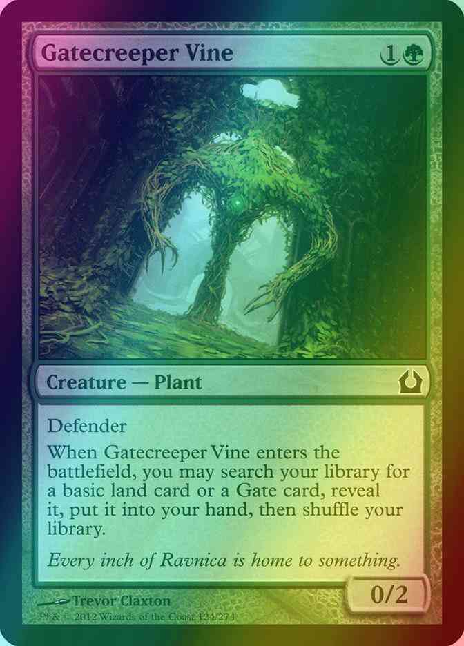 Gatecreeper Vine [124] [Return To Ravnica] [Foil] – Face to Face Games