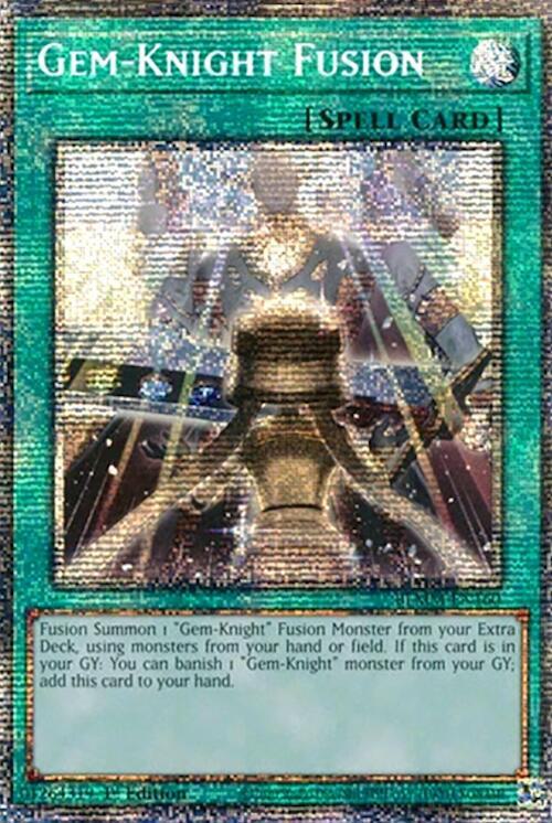 Gem-Knight Fusion - BLMM-EN160 - Starlight Rare - 1st Edition