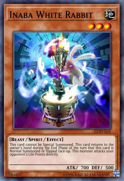 Inaba White Rabbit - LOD-065 - Common - 1st Edition