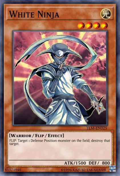 White Ninja (Blue) - DL13-EN009 - Rare - Unlimited