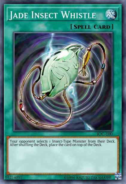 Jade Insect Whistle - IOC-100 - Common - 1st Edition