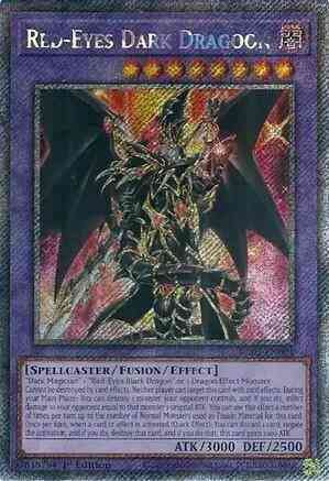 Red-Eyes Dark Dragoon - RA02-EN021 - Platinum Secret Rare - 1st Edition