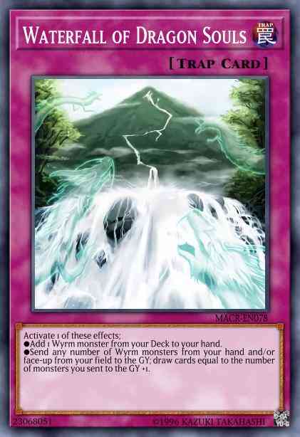 Waterfall of Dragon Souls - MACR-EN078 - Super Rare - 1st Edition