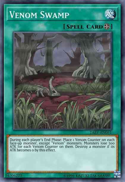 Venom Swamp - LCGX-EN216 - Common - 1st Edition