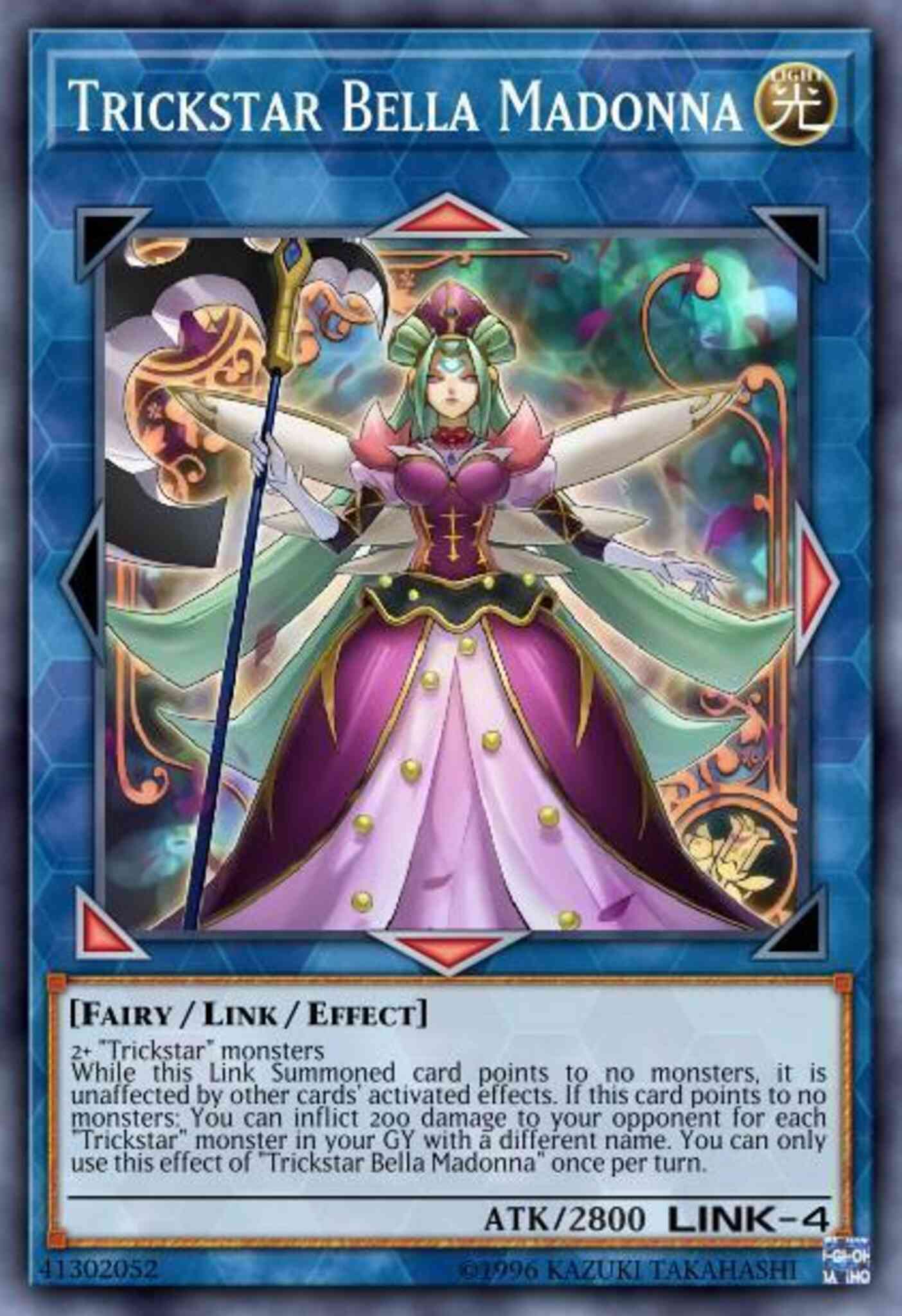 Trickstar Bella Madonna - MP19-EN021 - Super Rare - 1st Edition