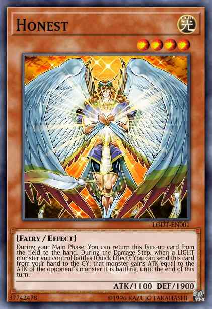 Honest - LODT-EN001 - Secret Rare - 1st Edition