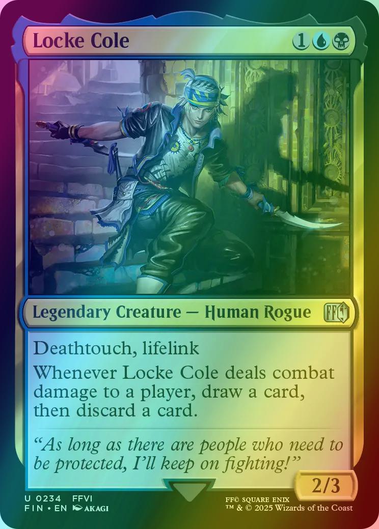 Locke Cole [234] [FINAL FANTASY] [Foil] – Face to Face Games