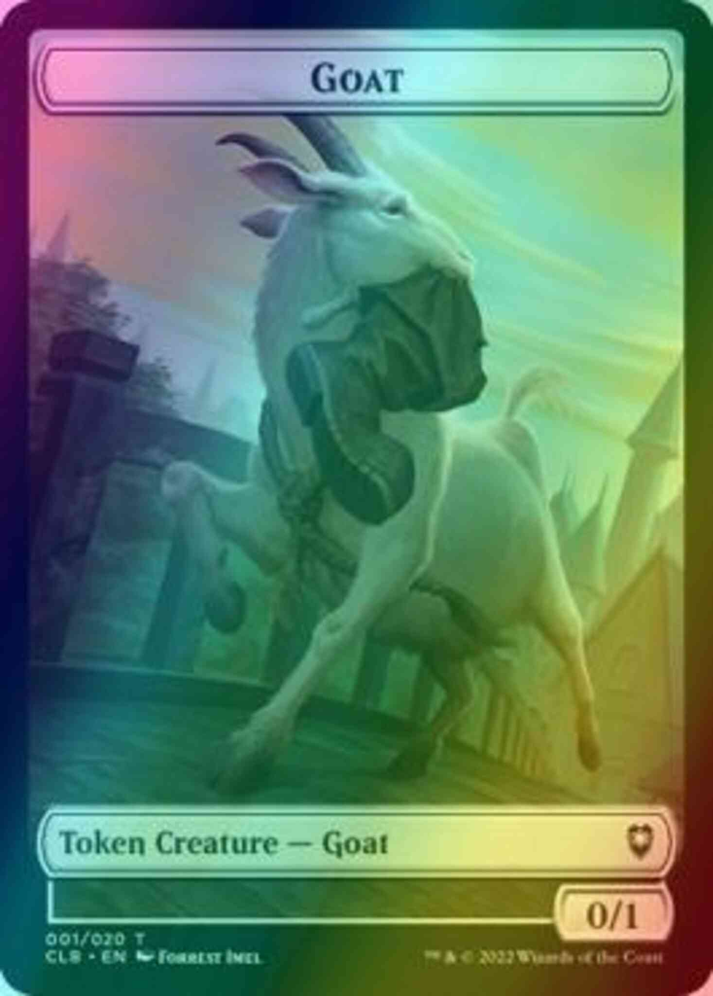 Goat Token (01) // Treasure Token (17) [Commander Legends: Battle for  Baldur's Gate: Tokens] [Foil]  Face to Face Games