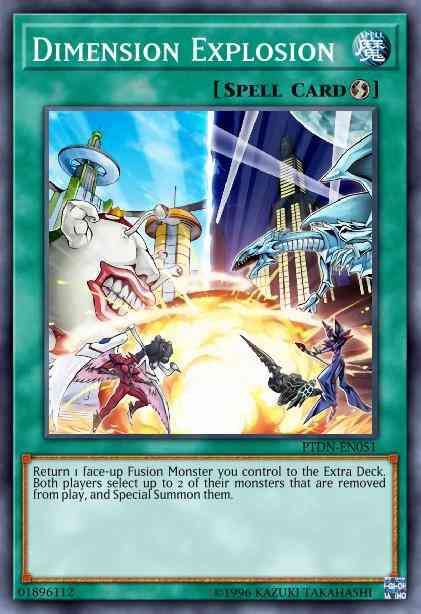 Dimension Explosion - PTDN-EN051 - Common - 1st Edition