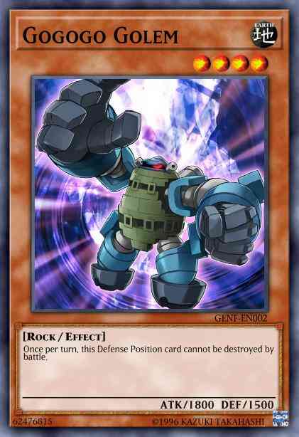 Gogogo Golem - SP13-EN003 - Starfoil Rare - 1st Edition