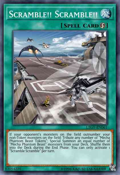Scramble!! Scramble!! - MP14-EN037 - Ultra Rare - 1st Edition