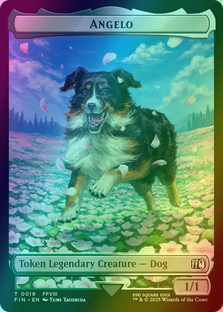 Angelo Token (19) // Darkstar Token (20) [FINAL FANTASY: Tokens] [Foil] –  Face to Face Games