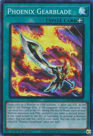Phoenix Gearblade - MZMI-EN036 - Super Rare - 1st Edition