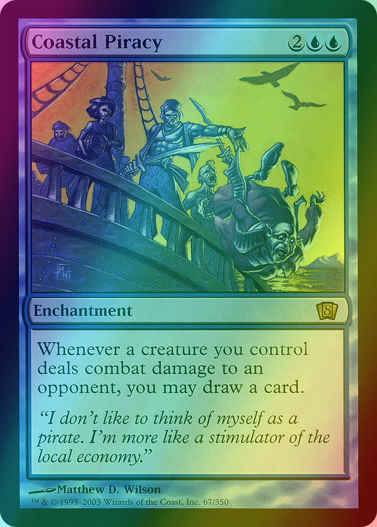 Coastal Piracy [67x] [Eighth Edition] [Foil] – Face to Face Games