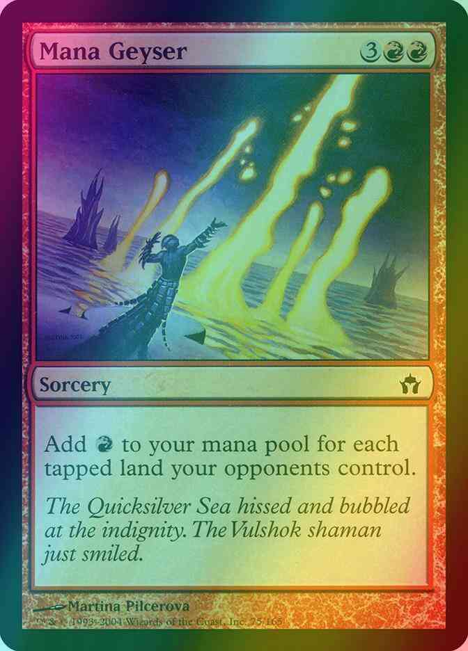 Mana Geyser MTG Card - Conspiracy/Games Night/Fifth Dawn - Near Mint Condition