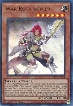 War Rock Skyler - MP22-EN054 - Ultra Rare - 1st Edition