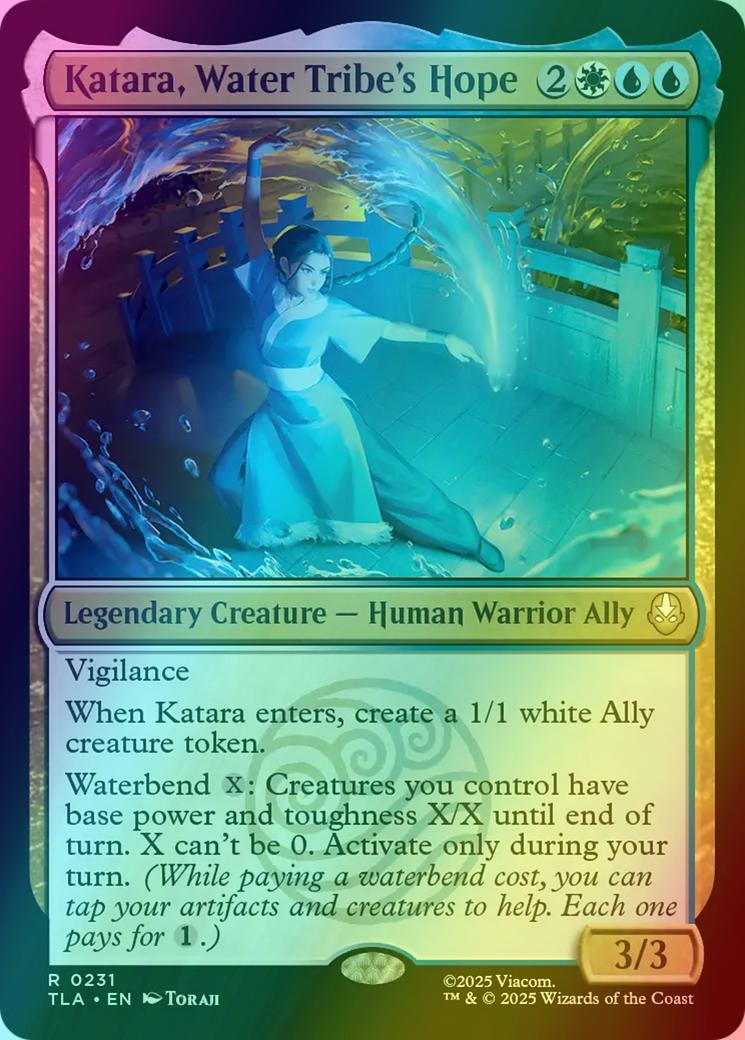 Katara, Water Tribe's Hope [231] [Avatar: The Last Airbender] [Foil] – Face  to Face Games