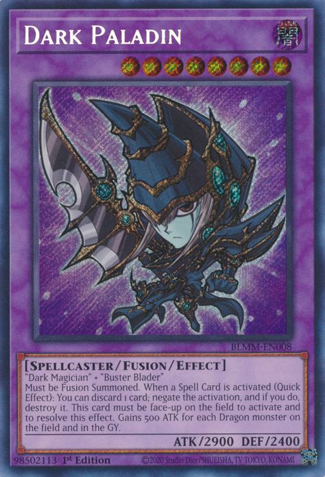 Dark Paladin - BLMM-EN008 - Secret Rare - 1st Edition