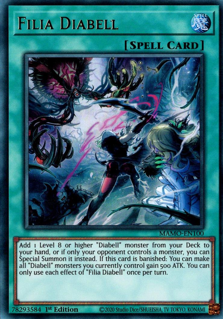 Filia Diabell - MAMO-EN100 - Ultra Rare - 1st Edition