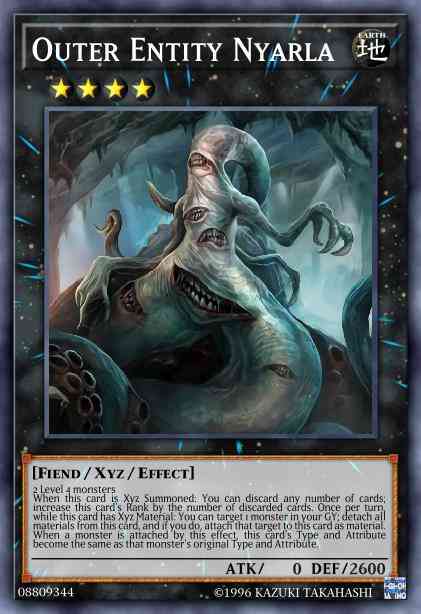 Outer Entity Nyarla - SHVA-EN017 - Secret Rare - 1st Edition