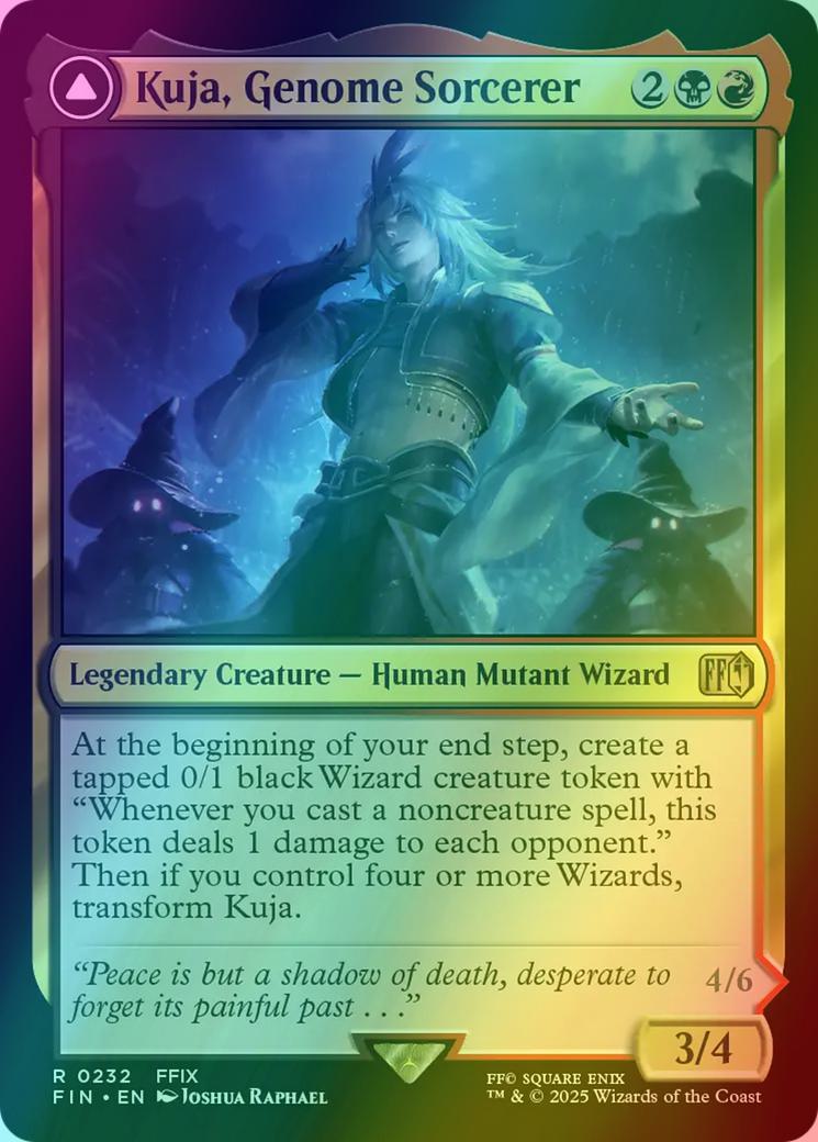 Kuja, Genome Sorcerer // Trance Kuja, Fate Defied [232] [FINAL FANTASY]  [Foil] – Face to Face Games