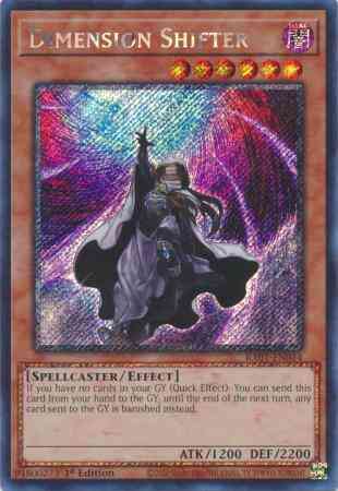 Dimension Shifter - RA01-EN014 - Platinum Secret Rare - 1st Edition