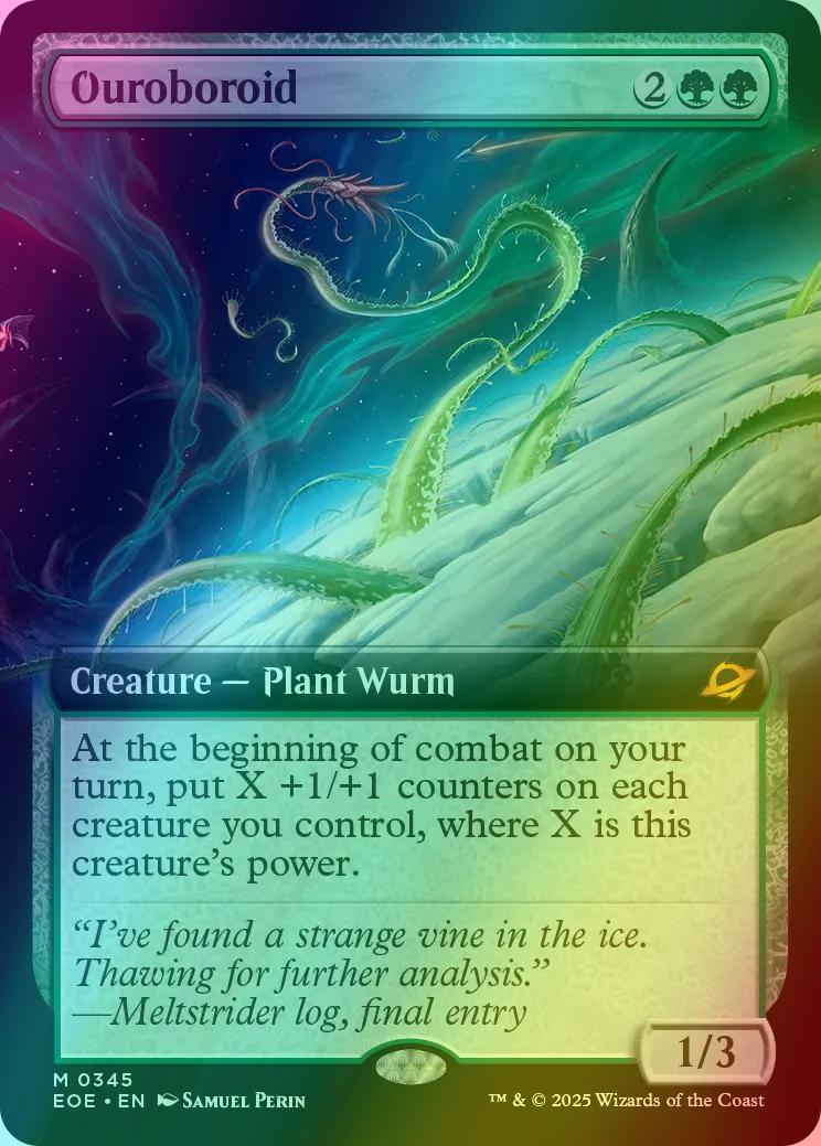 Ouroboroid [345] [Extended Art] [Edge of Eternities] [Foil] – Face